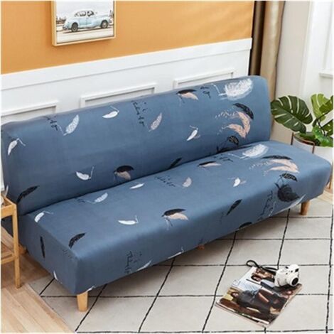 Bardusch-Housse élastique sans accoudoirs pour canapé-lit pliant 2-3 places, coloris P, 190-230 cm