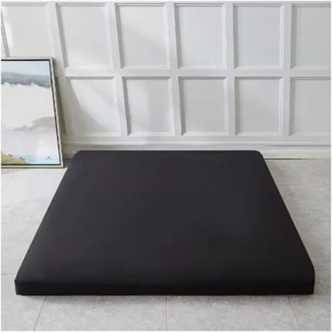Bardusch-Housse matelas futon japonais douce avec fermeture éclair, B, 90x190 cm