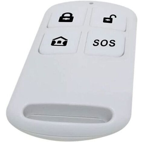 Bardusch-, HXA006, Système de sécurité sans Fil, WiFi, GSM, Compatible avec Tuya Smart, Messages SMS, Télécommande