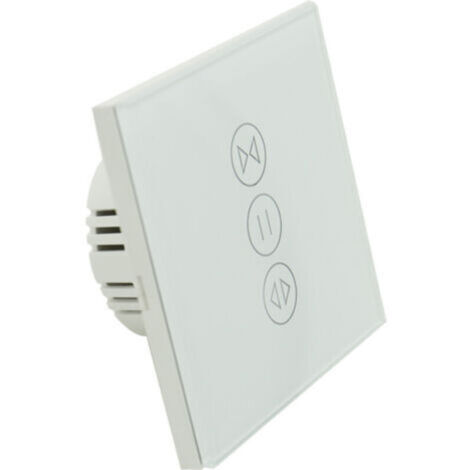 Bardusch-Interrupteur Volet Roulant Connecté, Ouverture Réglable, Commutateur Rideau Stores WiFi, Compatible avec Alexa Google Home pour Commande Vocale, Minuterie Intelligent Moteur Mural