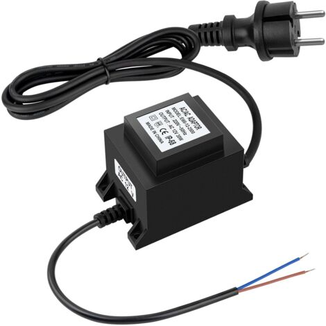 Bardusch-IP68 étanche Transformateu 12V Alimentation Led AC/AC 30W 2.5A Adaptateur pour éclairage LED et Pompes de Bassin