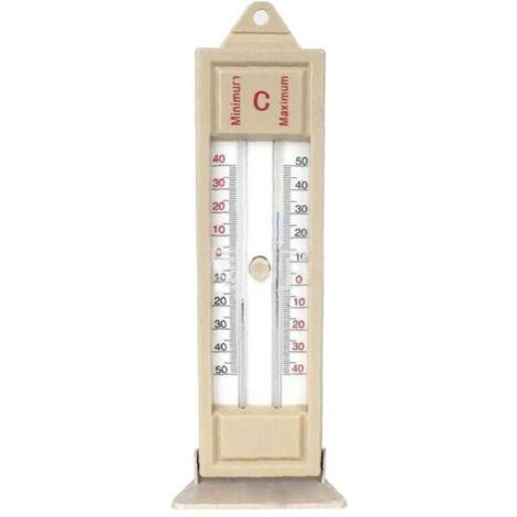 Bardusch - Jardin serre thermomètre extérieur plantation Max Min thermomètre numérique pour plantes fournitures de travail intérieur extérieur