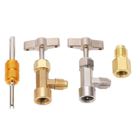 Bardusch-Kit de réparation de ligne CA avec adaptateur et outil d'extraction de noyau pour robinet à perforation unique auto-obturant R134A