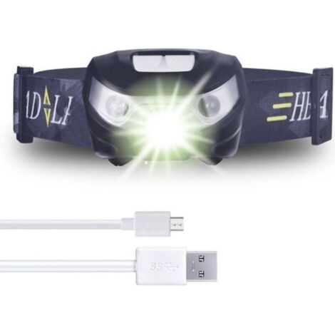 Bardusch-Lampe Frontale - USB Rechargeable - CREE XP-E - 220 Lumens - Imperméable - IPX4