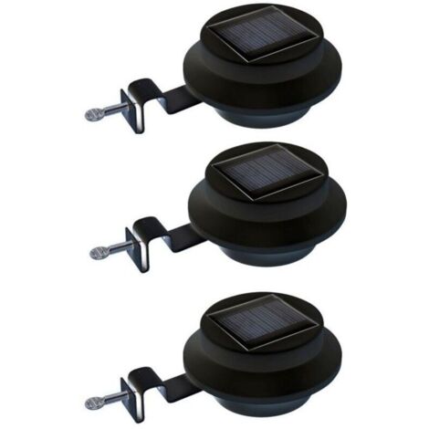 Bardusch-Lampes solaires de gouttière x 3