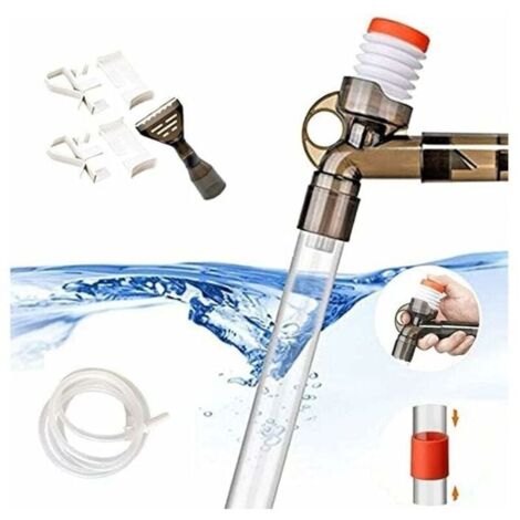 Bardusch-Laveuse de sable d'aquarium Nouvelle laveuse de sable de changeur d'eau d'aquarium améliorée pour enlever la mousse
