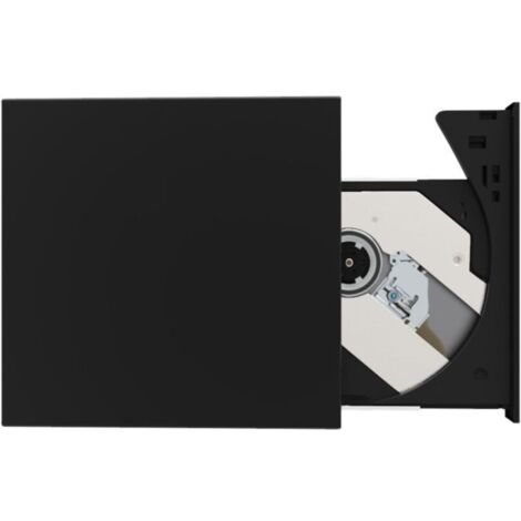 Bardusch-Lecteur DVD externe USB Type-C, petit lecteur optique ABS pour PC portable, bureau, Linux