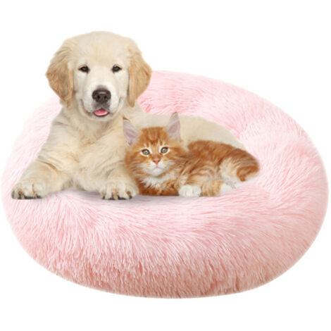 Bardusch - Lit orthopédique pour chien, couverture confortable en forme de donut, lit rond pour chien, ultra doux et lavable
