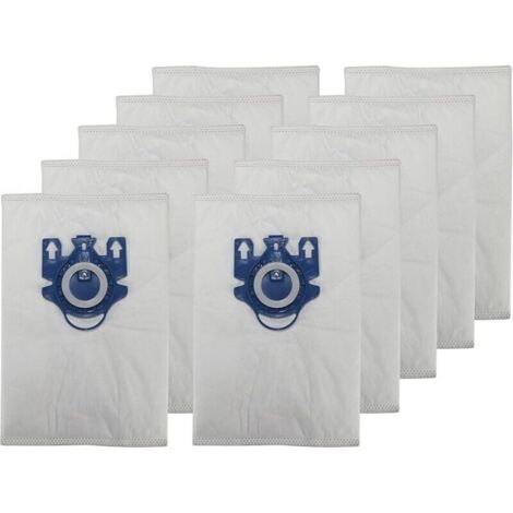 Bardusch-Lot de 10 sacs d'aspirateur compatibles avec Miele Classic C1, C2, C3, S2000, S5000 et S8000, alternative pour 9917730 GN 3D, accessoires