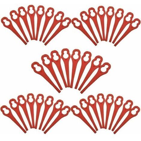 Bardusch-Lot de 100 lames en plastique pour coupe-bordures Ferrex/Aldi FAR 20-1 97699 2002706 FE220