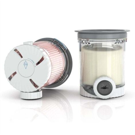 Bardusch-Lot de 2 Pintes et Couvercles pour Sorbetières Machines à Crème Glacée Molle Swirl Série NC700, Compatibles Lave-Vaisselle, XSK7PNTLD2