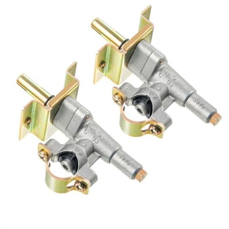 Bardusch-Lot de 2 vannes de régulation de brûleur pour plaque de cuisson, pièces de rechange pour gaz