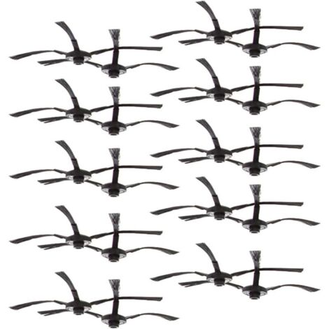 Bardusch-Lot de 20 brosses latérales pour AMIBOT Spirit/Spirit H2O (10 paires)