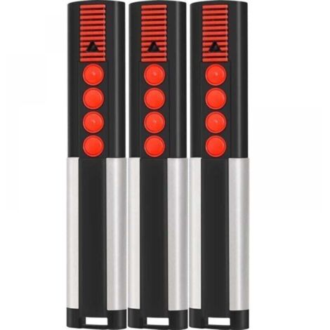Bardusch-Lot de 3 868MHz Telecommande Portail, Telecommande Porte de Garage Compatible avec Telecommande 4020 TX03-868-4, 4026 TX03-868-2, 4020V000, 4026V000, Bip Portail Porte De Garage, 4 Canaux