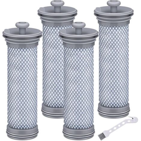 Bardusch - Lot de 4 filtres à air lavables pour aspirateur sans fil  A10 A11 Pure One S11 S12 Series Hero A10 A11 Master