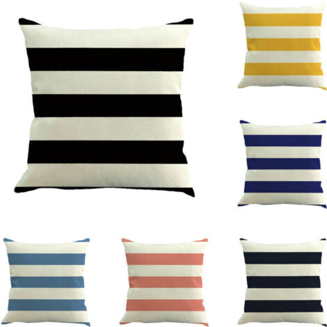 Bardusch-Lot de 6 Housses de Coussin Taie d'oreiller Decoration de Canapé Décoration pour Chambre, canapé, Lit,Jardin (45x45cm)