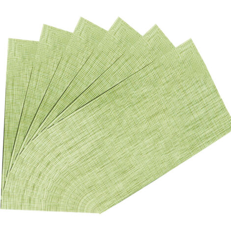 Bardusch - Lot de 8 sets de table antidérapants en PVC – résistants à la chaleur