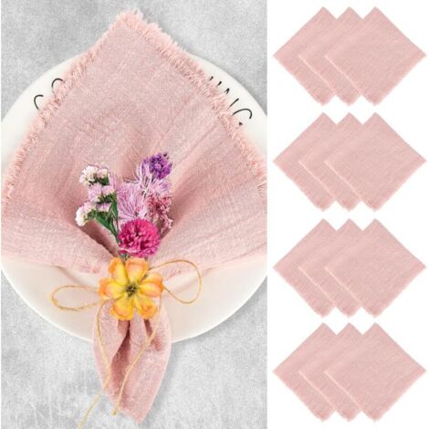 Bardusch-Lserviettcoton/lavfrang42x– ro– rustiqu– lavabl– mariage