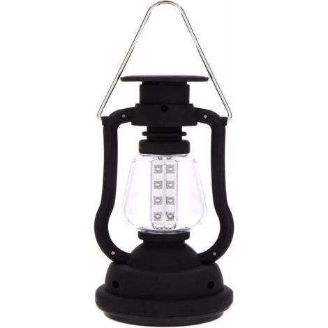 Bardusch-Lumière De Camping Portable Extérieur Portable Résistant à La Main Rechargeable Manivelle Camping Lanterne Solar Dynamo Dynamo Lampe De Camping Lumières D'extérieur à LED pour L'extérieur