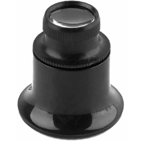 Bardusch-Lunettes De Loupe, 20x Grossissement Horlogerie Outil Loupe Loupe Loupe Ensemble pour Regarder Bijouterie Réparation