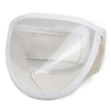 Bardusch - Masque transparent respirant pour chat, coupe-ongles pour animaux, protège-bouche pour le bain afin d'éviter les morsures mutuelles