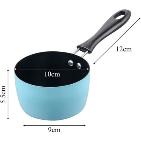 Bardusch-Mini-cuisine pour enfants, véritable poêle à frire, petite poêle en fonte antiadhésive, idéale pour la préparation des aliments pour bébés, petite casserole..