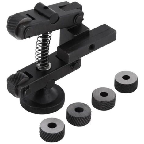 Bardusch - Moletage outil porte-molette outil de moletage linéaire tour tige réglable avec roue 1 pcs-TIP