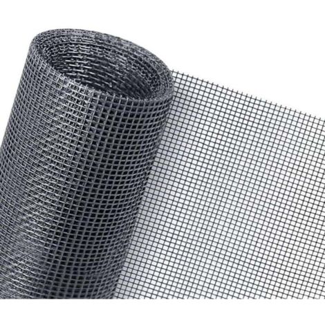 Bardusch-Moustiquaire Fenêtre Anti-Moustiques,250x120cm Moustiquaire Universelle pour Fenêt,Filet en Fibre de Verre Lgnifugation Durable,Découpable à la Dimension Souhaitée pour Couvrir les Fenêtres