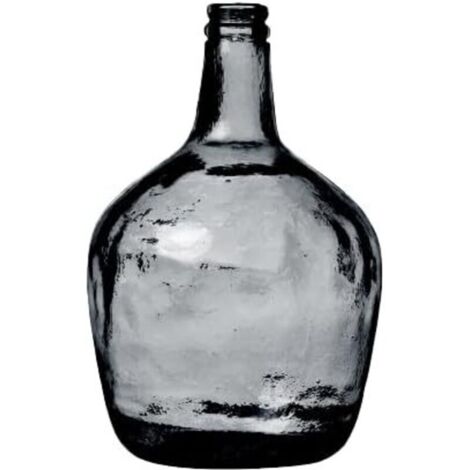 Bardusch-NATURAL LIVING Vase 4L Quartz en Verre Recycle D19CM X H31CM