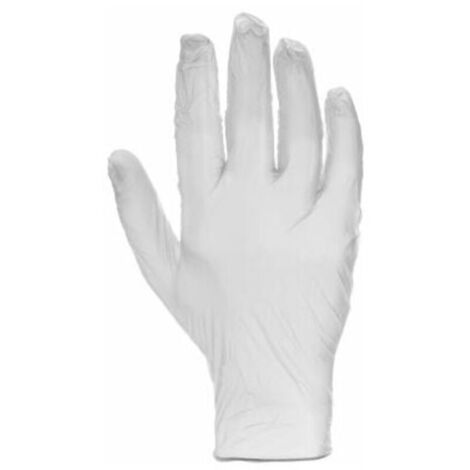 Bardusch-Nouveaux gants multi usages en vinyle, gants transparents jetables extra résistants sans poudre, taille moyenne, boîte de 100   Sans danger pour les aliments   Sans latex, faciles à porter