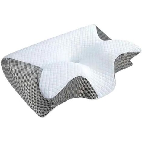 Bardusch-Oreiller Oreiller Cervical en Mousse À Mémoire pour Douleurs Au Cou, Oreillers De Soutien Profilé, Oreiller De Cou