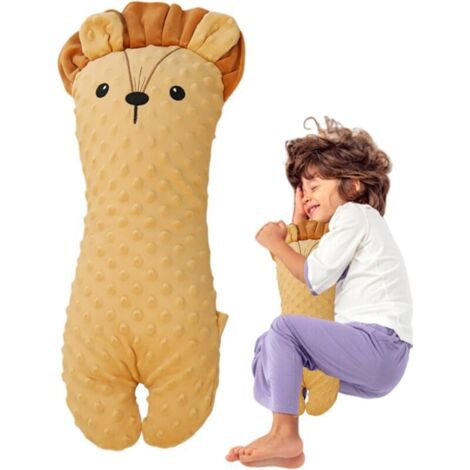 Bardusch-Oreiller peluche animaux apaisants couchage côté bébé haute élasticité longue étreinte douce