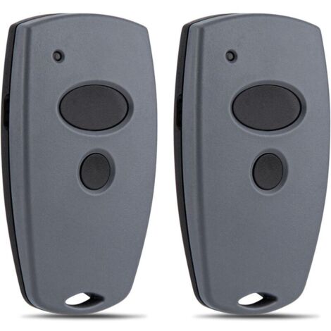 Bardusch Ouverture de la Porte de Garage Émetteur Manuel Compatible avec 868Mhz Marantec Digital 302, 384, 304, 313, 321, 323, 131 868 Télécommande 2 pièce
