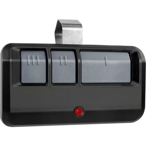 Bardusch-Ouvre-porte de garage universel à 3 canaux, 3 boutons avec bouton d'apprentissage violet, orange, rouge, vert, jaune, compatible avec Liftmaster Chamberlain Craftsman
