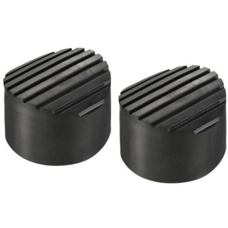 Bardusch - Patin d\'échelle SOURCING MAP 2Pcs 76mm ID Échelle Antidérapant Pieds Patins Caoutchouc Rond Housse Coussin Échelle Protection Noir