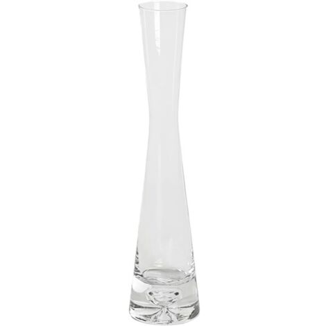 Bardusch-Petit vase à fleurs en verre transparent style vintage, décoration mariage, maison ou bureau