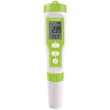 Bardusch-pH Mètre Electronique 4 en 1, Testeur de qualité de l'eau pH/TDS/EC/Température, Précision de Mesure de 0 à 14 pH, 2% Précision de Lecture, Set 0 19999 PPM, pour Piscine, Aquarium, Eau Potabl