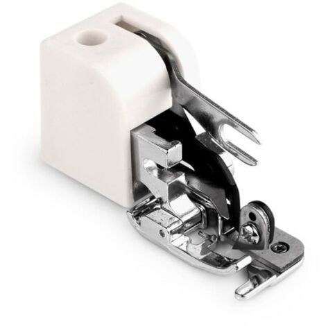 Bardusch-Pied-de-biche pour surjeteuse à coupe latérale Machine à coudre pied-de-biche pieds de presse linge lit Couleur assortie