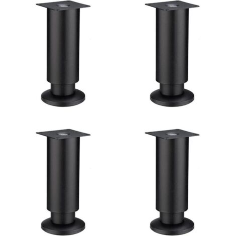 Bardusch-Pieds meubles inox réglables – supports rechange – canapé/table/chaise – métal