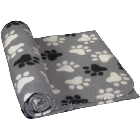 Bardusch-Plaid Polaire Classic Gris L x l : 50 x 75 cm,Couverture pour animaux