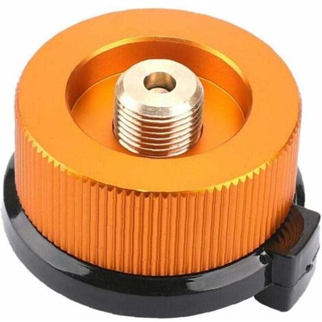 Bardusch-Poêle Camping Adaptateur gaz Conversion tête Adaptateur pour Canister Butane Vis cartouche de gaz Adaptateur piston, équipement extérieur