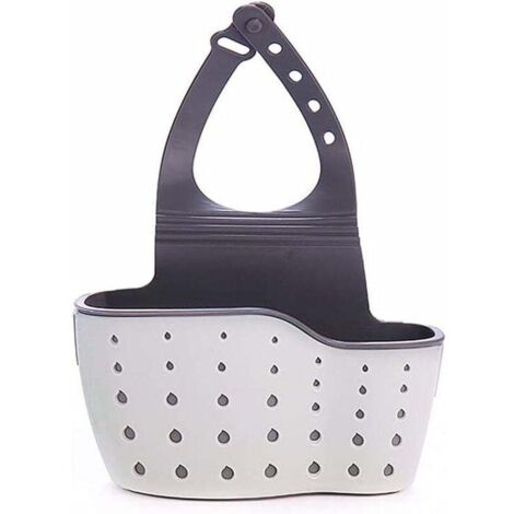 Bardusch-Porte-Éponge pour Évier de Cuisine,Panier Suspendu de Type Égouttoir,Égouttoir Panier Suspendu,Évier Étagère de Rangement,Porte Éponge de Rangement,pour Stockage de Cuisine,Support de Vidange