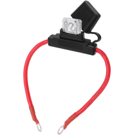 Bardusch-Porte-fusible en ligne 8AWG avec fusible à lame 80A, Protection des Circuits étanches pour véhicule et bateau 12-24V