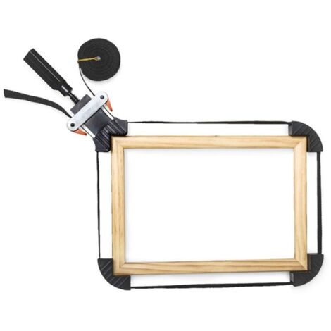Bardusch - Presse à cadre - - 10018245 - Noir - 3 x 10 x 28 cm - Sangle 4 m