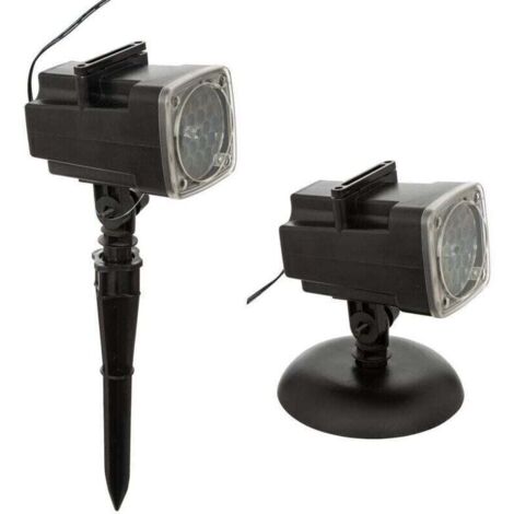 Bardusch-Projecteur extérieur 4 films, 1 LED, blanc froid   Lumières féériques et Noël