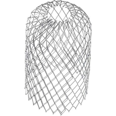 Bardusch-Protections pour descentes pluviales Filtres pour descentes pluviales en aluminium Empêchent les obstructions de laisser des débris