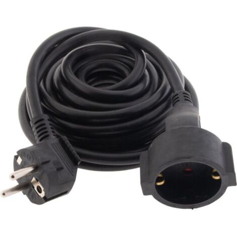 Bardusch - Rallonge HO5VV-F 3G1,5mm² 5m - noir - Zenitech