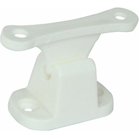 Bardusch-Retenue D'arrêt de Porte en Nylon de Forme de T pour Le Camping Car de Caravane de Camping Car   Blanc