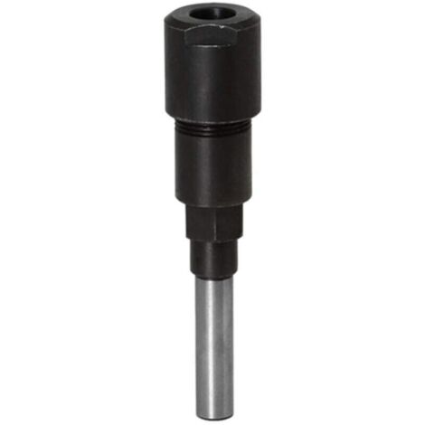 Bardusch-Router Collet Extension Bit de routeur Extension de collet et rognage Découpage Machine de gravure Extender Porte mandrin de travail du bois Fraise (8MM Shank)