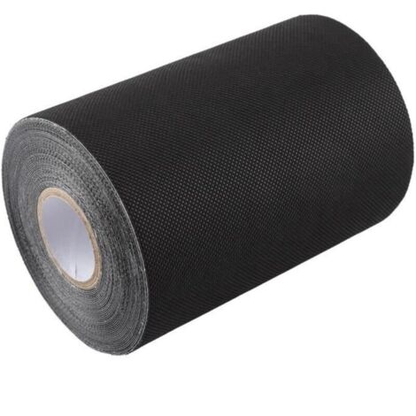 Bardusch - Ruban de gazon Gazon artificiel d'herbe de pelouse synthétique de bande noire auto-adhésive de 151000cm bricolage ruban